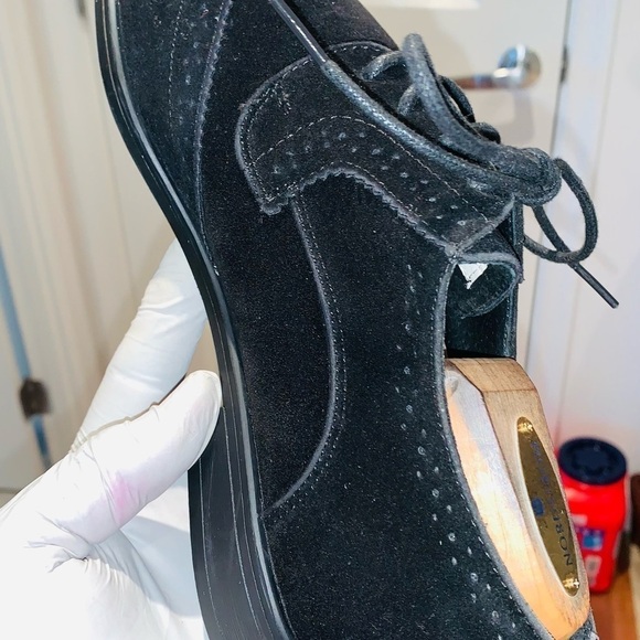 Bravo Faux Suede Dress Oxford Shoes. - Picture 13 of 13